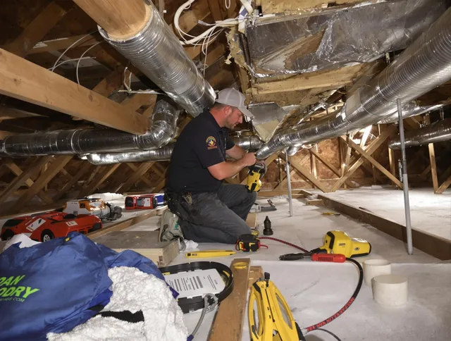 Professional air duct repair by Northborough Air Duct Cleaning in Northborough