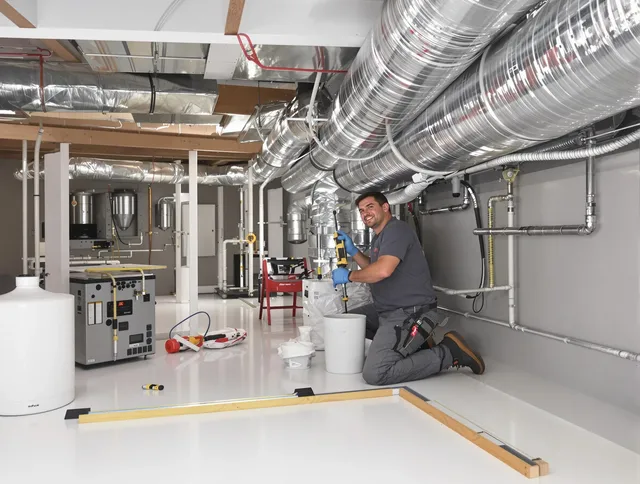Professional duct sealing service by Northborough Air Duct Cleaning in Northborough