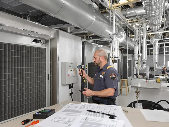 Professional filter system inspection by Northborough Air Duct Cleaning in Northborough
